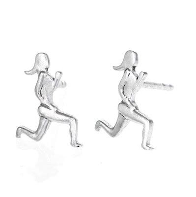 sportsgirl earrings|runner girl earrings.